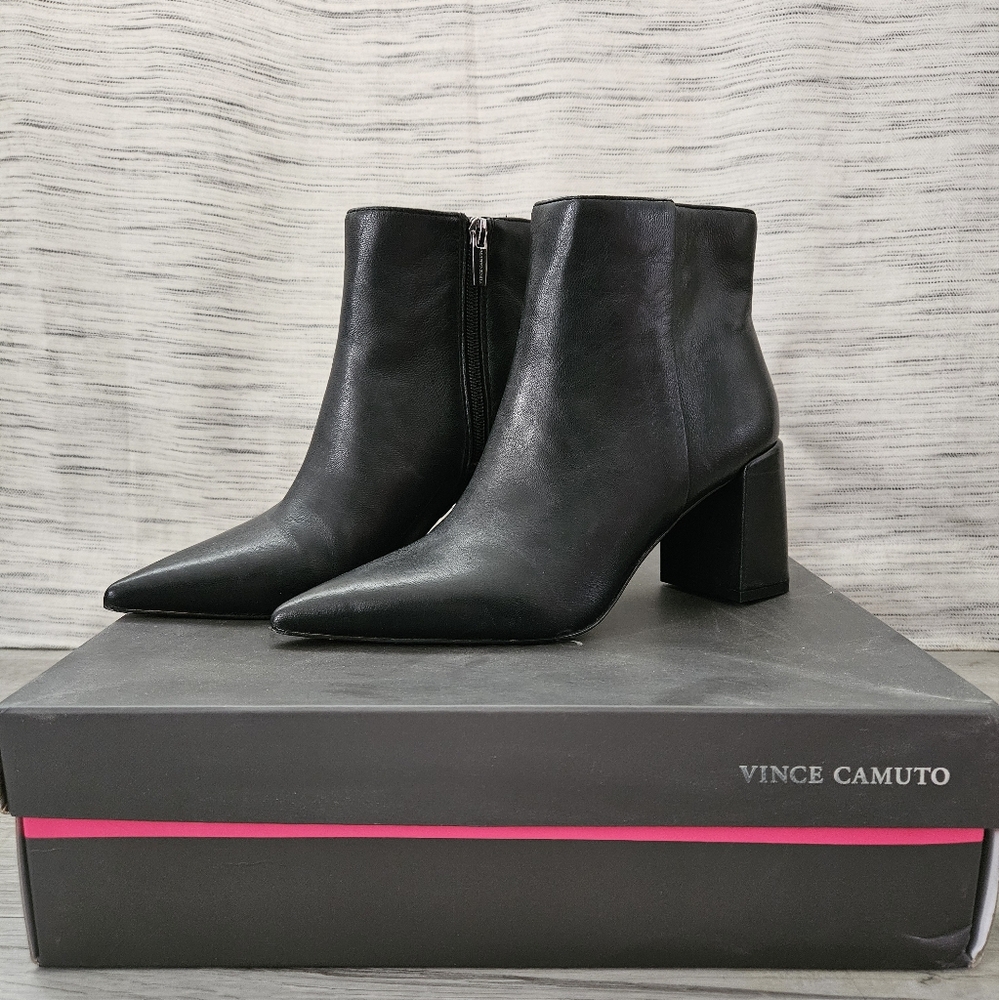 Vince Camuto Black Ankle Boots for Women